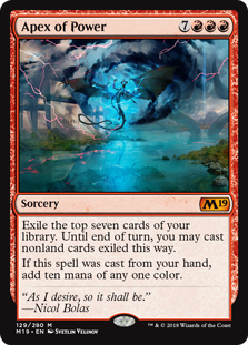 Apex of Power MTG Single | Core Set 2019 #129