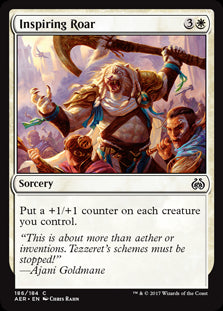 Inspiring Roar MTG Aether Revolt #186