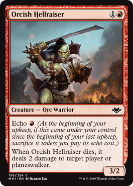 Orcish Hellraiser #136 | Modern Horizons MTG Singles