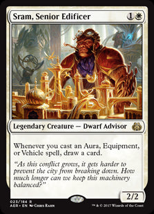 Sram, Senior Edificer MTG Aether Revolt #023