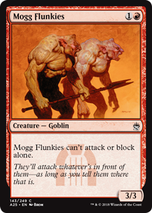 Mogg Flunkies | Magic! The Gathering Masters 25 #143