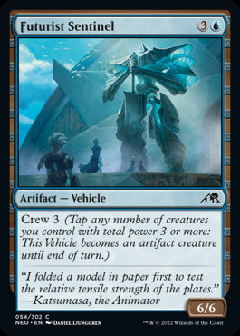 Futurist Sentinel Kamigawa Neon Dynasty - 054 Non-Foil