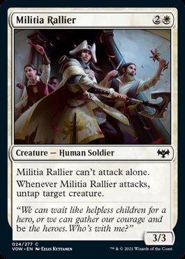 Militia Rallier #024 MTG Crimson Vow Single