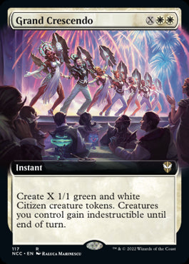 Grand Crescendo Extended Art New Capenna Commander #117