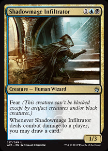 Shadowmage Infiltrator | Magic! The Gathering Masters 25 #217