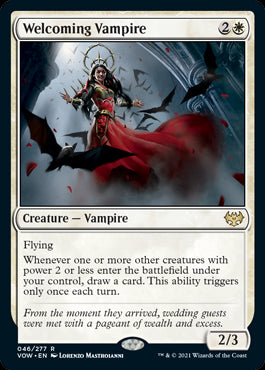Welcoming Vampire #046 MTG Crimson Vow Single