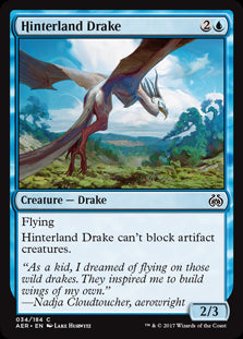 Hinterland Drake MTG Aether Revolt #034