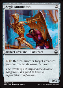 Aegis Automaton MTG Aether Revolt #141