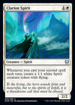 Clarion Spirit #006 MTG Kaldheim Single