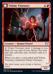 Voltaic Visionary // Volt-Charged Berserker #183 Crimson Vow Single