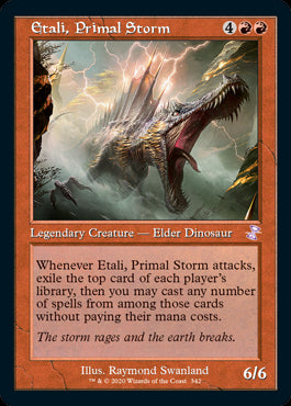 Etali, Primal Storm #342 Time Spiral Remastered Retro Frame Single