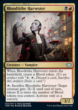 Bloodtithe Harvester #232 MTG Crimson Vow Single