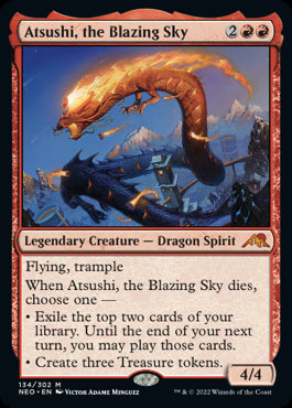 Atsushi, the Blazing Sky - NEO 134 Non-Foil