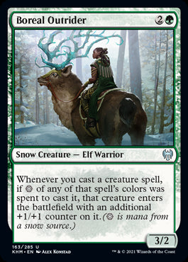 Boreal Outrider #163 MTG Kaldheim Single