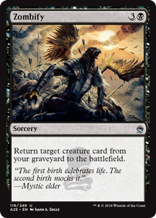 Zombify | Magic! The Gathering Masters 25 #116