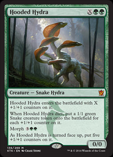Hooded Hydra #136 MTG Khans Of Tarkir Single