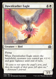 Dawnfeather Eagle MTG Aether Revolt #014
