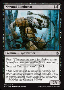 Nezumi Cutthroat | Magic! The Gathering Masters 25 #099