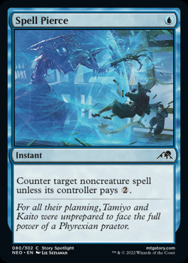 Spell Pierce Kamigawa Neon Dynasty - 080 Non-Foil