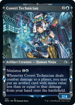 Covert Technician Special Frame #332 Neon Dynasty