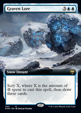 Graven Lore Extended Art #344 MTG Kaldheim Single