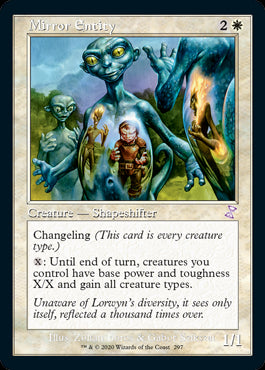 Mirror Entity #297 Time Spiral Remastered Retro Frame Single