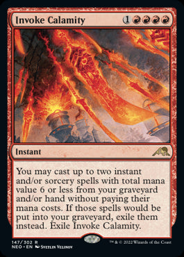 Invoke Calamity Kamigawa Neon Dynasty - 147 Non-Foil