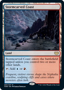 Stormcarved Coast #265 MTG Crimson Vow Single