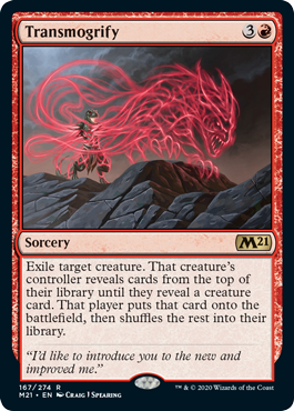 Transmogrify #167 MTG Core 2021 Single
