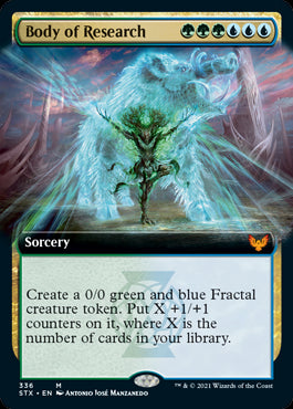 Body of Research #336 MTG Strixhaven Extended Art Single