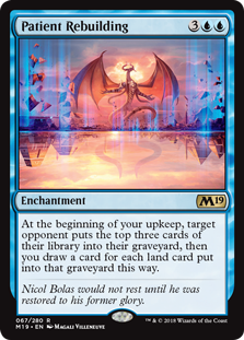 Patient Rebuilding MTG Single | Core Set 2019 #067
