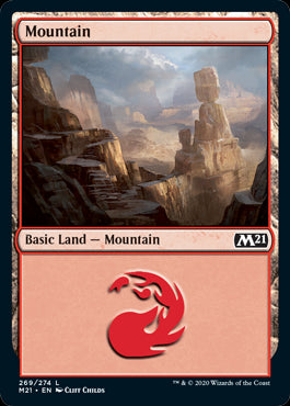 Mountain #269 MTG Core 2021 Single