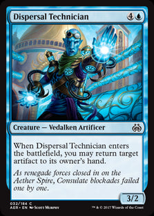Dispersal Technician MTG Aether Revolt #032