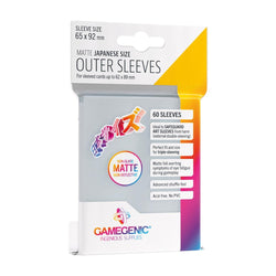 Gamegenic Clear Japanese Sized Outer Sleeves 60 Pack