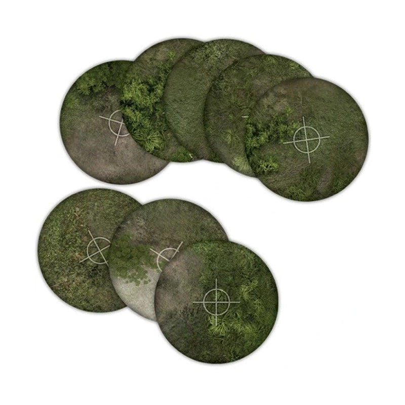 Terrain Crate Jungle Objective Templates | Miniature Wargaming Objective Markers