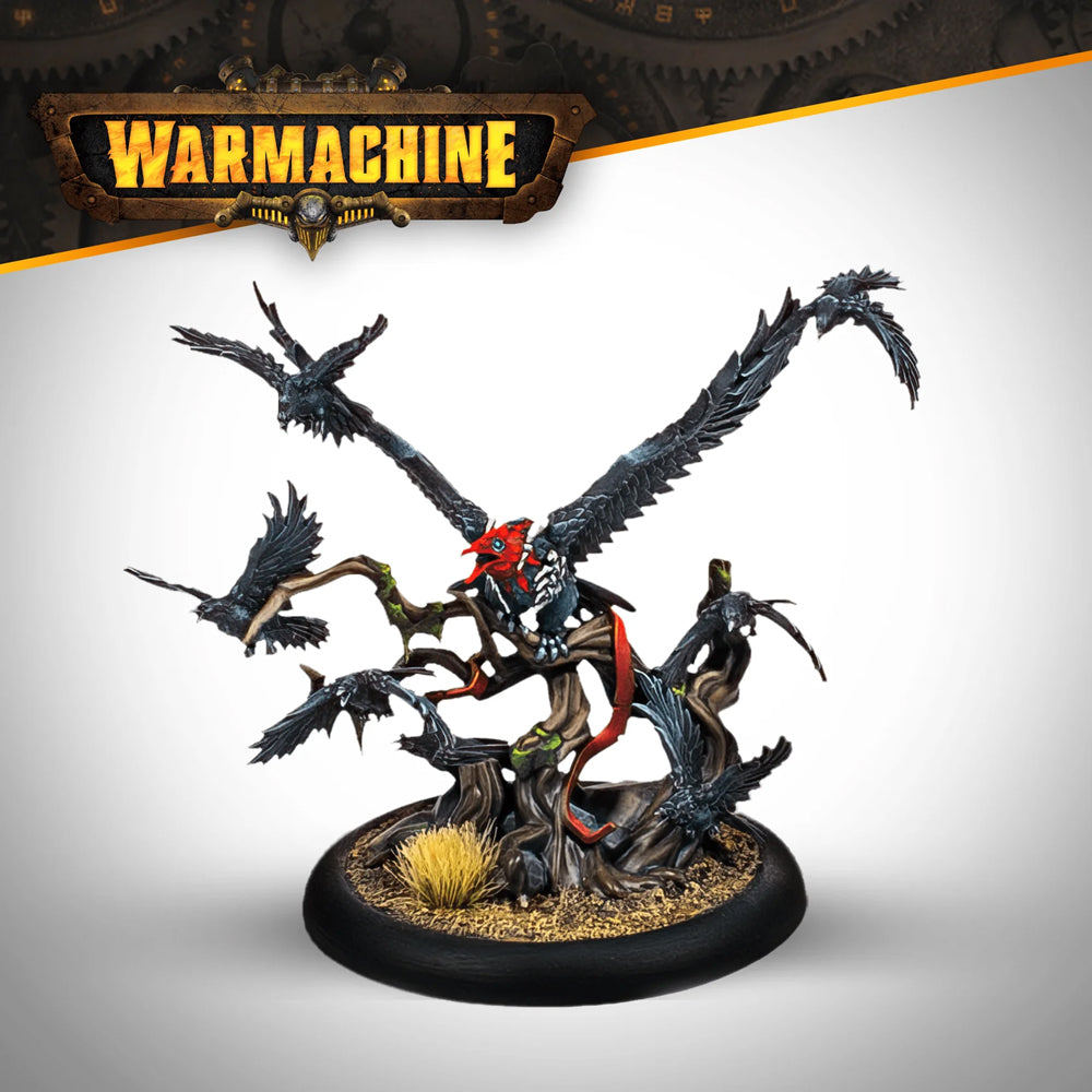 Khador Old Umbrey Command Painted Miniature Example