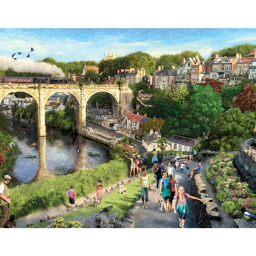 Knaresborough 1000 Piece Jigsaw Puzzle | Czes Pachela
