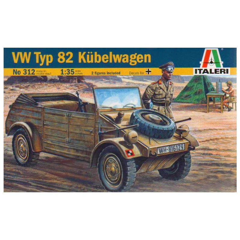 VW Typ 82 Kubelwagen - Italeri 1/35 Scale Model