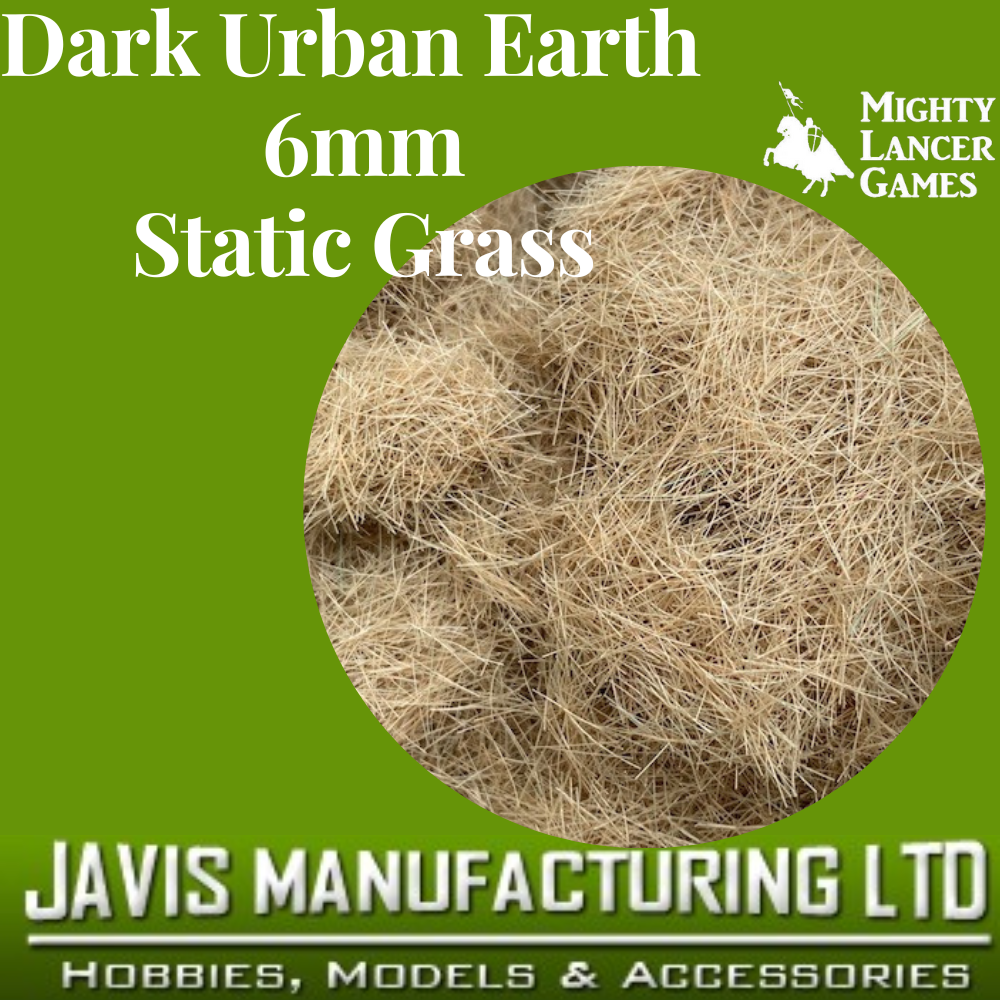 Dark Urban Earth 6mm Static Grass - Javis Tu