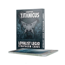 Adaptus Titanicus Loyalist Legio Strategem Card Pack