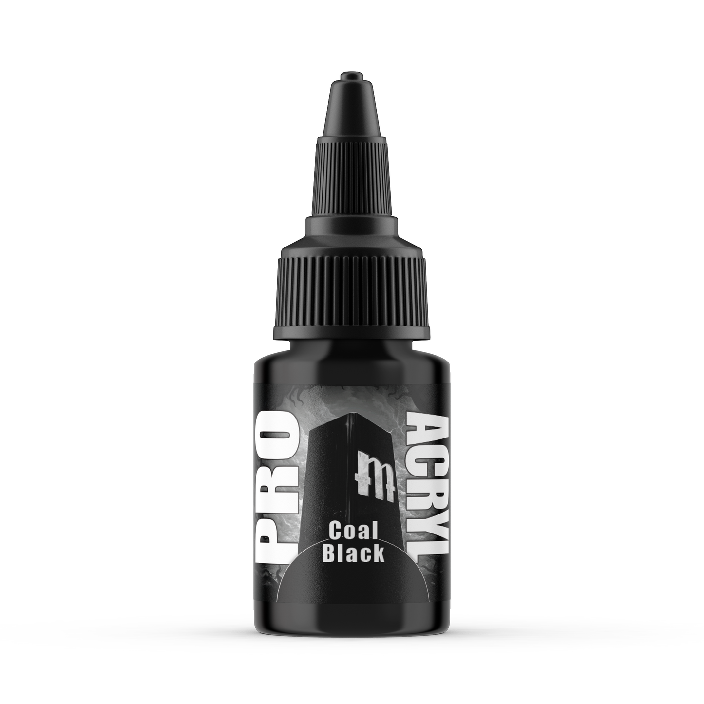 Pro Acryl Coal Black Paint 22ml
