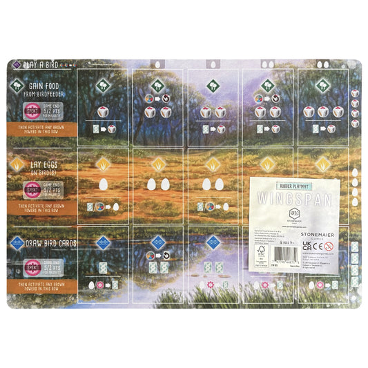 Wingspan Reversible Rubber Playmat