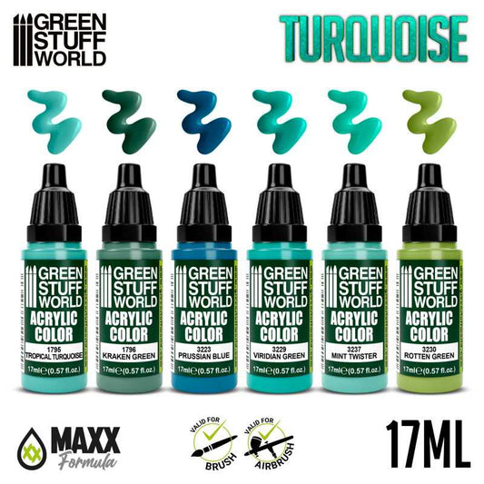 Maxx Formula Turquoise Paint Set...