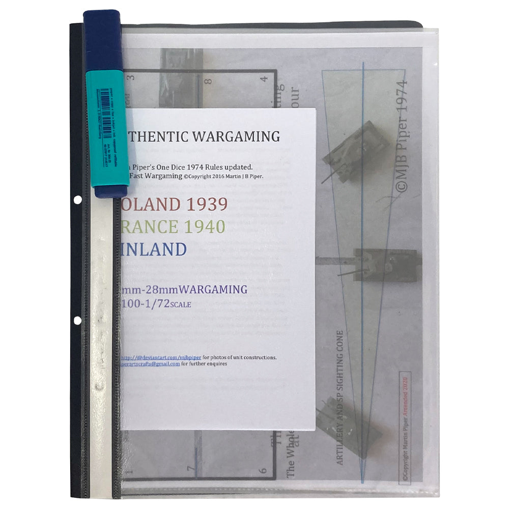 Metric Tabletop WWII Fast Wargaming Poland France & Finland