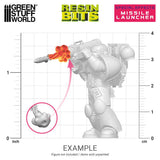 3D Printed Missile Launcher Effects | Green Stuff World Armory