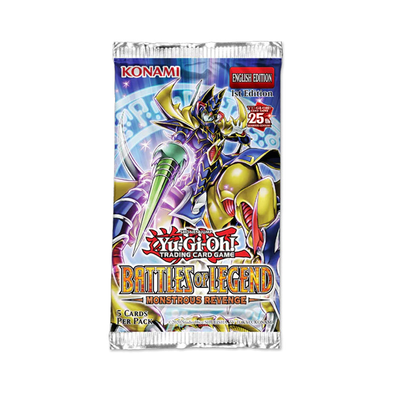 Yu-Gi-Oh! Battles Of Legend Monstrous Revenge Booster Pack