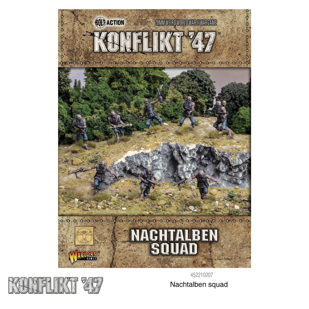Nachtalben Squad | Konflikt '47 Gaming Miniatures