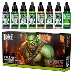 Orcs and Goblins Paint Set - 10124- Green Stuff World