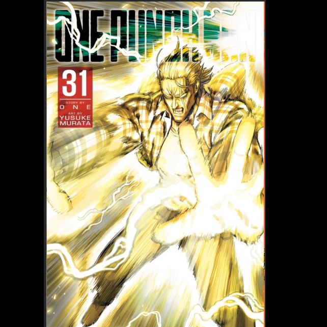 One-Punch Man Vol. 31 manga paperback by ONE. Action-packed Shonen Jump series where King faces the Monster Association’s devastating attacks.