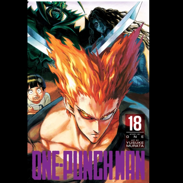One-Punch Man volume 18 a 200 page paperback manga graphic novel by ONE with art by Yusuke Murata